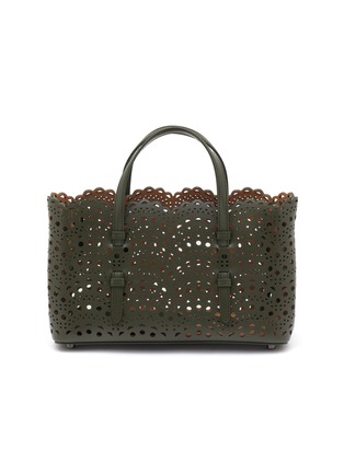 Main View - Click To Enlarge - ALAÏA - Mina EW 25 Vienne Wave Leather Bag