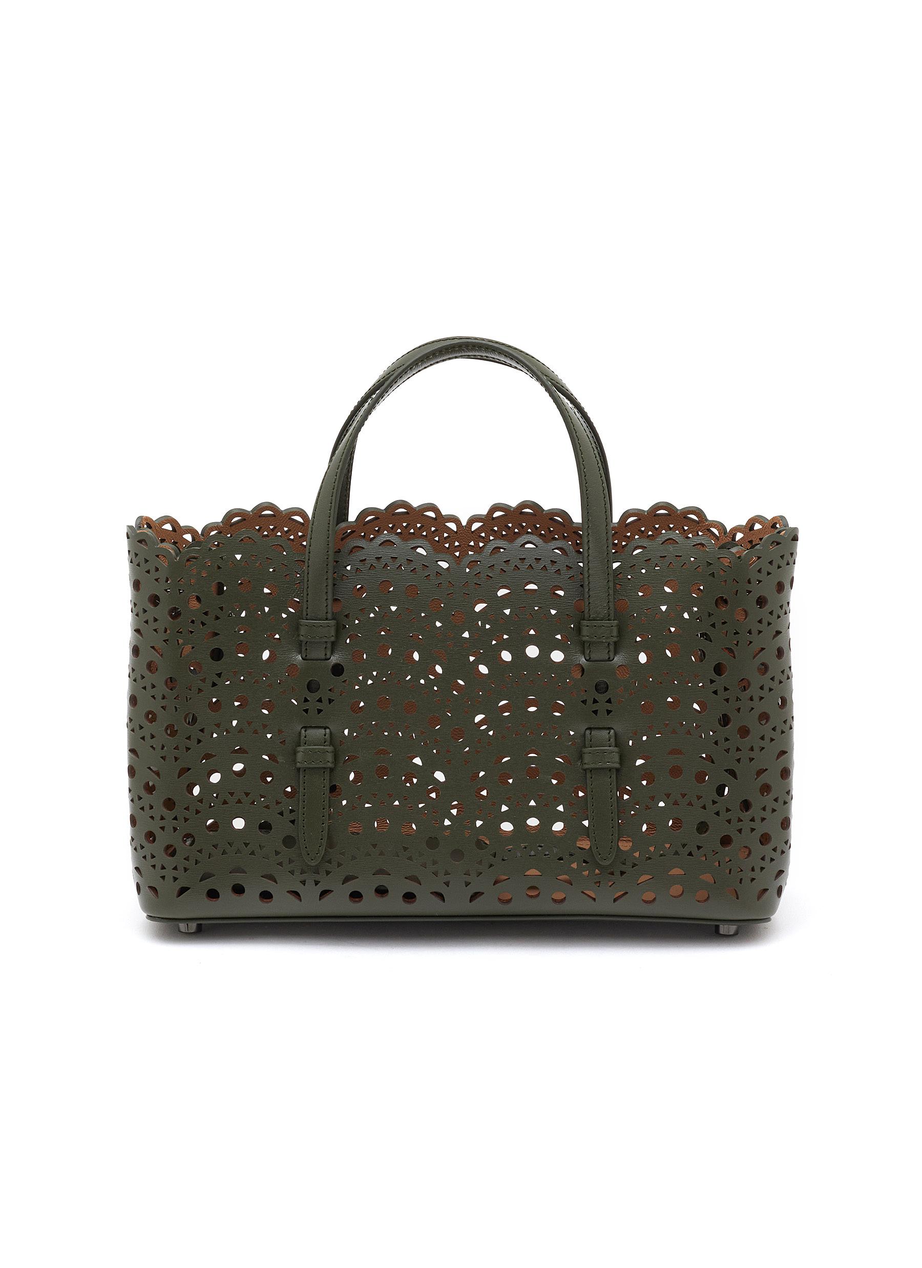 ALAÏA | Mina EW 25 Vienne Wave Leather Bag | Women | Lane