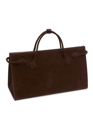 Detail View - Click To Enlarge - ALAÏA - Le Teckel Suede Tote Bag