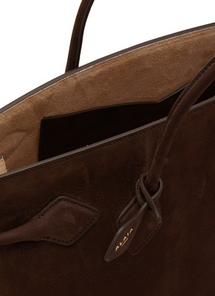 Detail View - Click To Enlarge - ALAÏA - Le Teckel Suede Tote Bag