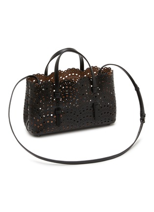 Detail View - Click To Enlarge - ALAÏA - Mina EW 25 Vienne Wave Leather Bag