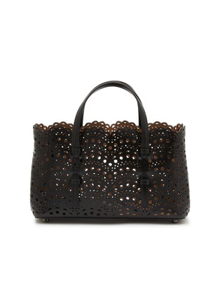 Main View - Click To Enlarge - ALAÏA - Mina EW 25 Vienne Wave Leather Bag