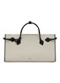 Main View - Click To Enlarge - ALAÏA - Canvas Leather Hand Tote Bag