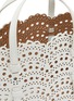 Detail View - Click To Enlarge - ALAÏA - Mina EW 25 Vienna Perforated Leather Tote Bag