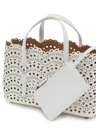  - ALAÏA - Mina EW 25 Vienna Perforated Leather Tote Bag