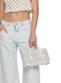 Figure View - Click To Enlarge - ALAÏA - Mina EW 25 Vienna Perforated Leather Tote Bag