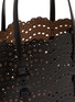 Detail View - Click To Enlarge - ALAÏA - Mina 25 Vienne Wave Leather Bag