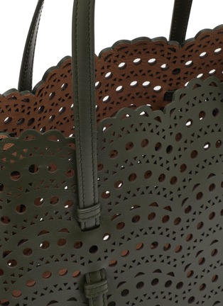 Detail View - Click To Enlarge - ALAÏA - Mina 25 Vienne Wave Leather Bag