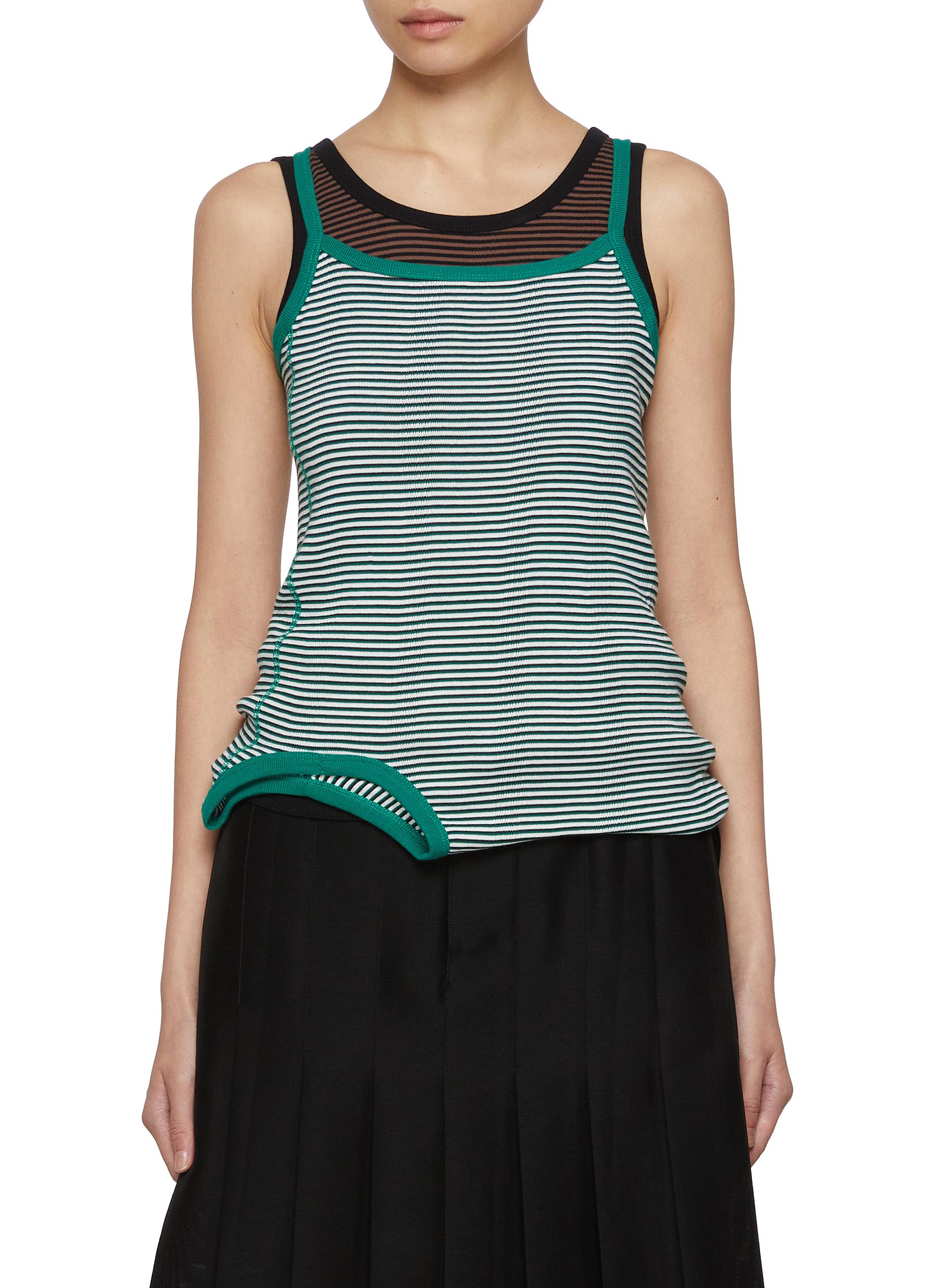 BEAUTIFUL PEOPLE | X Robert P. Miller Double-End Cotton Tank