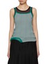Main View - Click To Enlarge - BEAUTIFUL PEOPLE - X Robert P. Miller Double-End Cotton Tank Top Pack — Set Of 2