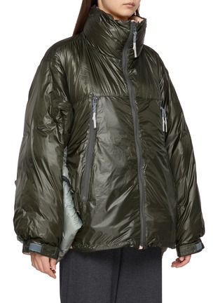 Detail View - Click To Enlarge - BEAUTIFUL PEOPLE - Nanga Reversible Multilayering Down Vest Blouson