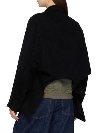 Back View - Click To Enlarge - BEAUTIFUL PEOPLE - Double End Lightpile Double Cloth Coat