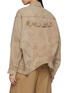 Back View - Click To Enlarge - BEAUTIFUL PEOPLE - Medium Wash Denim Blouson Jacket
