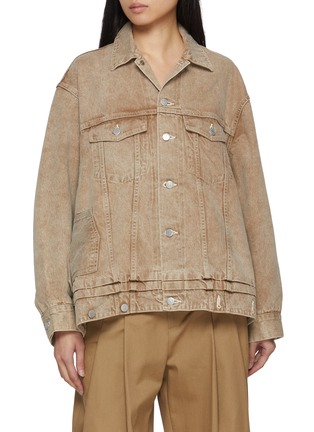 Main View - Click To Enlarge - BEAUTIFUL PEOPLE - Medium Wash Denim Blouson Jacket
