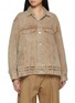 Main View - Click To Enlarge - BEAUTIFUL PEOPLE - Medium Wash Denim Blouson Jacket