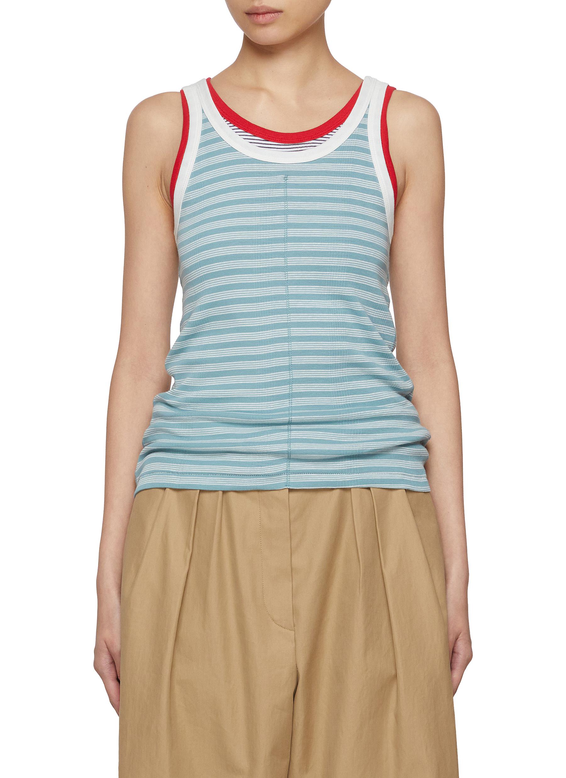 BEAUTIFUL PEOPLE | X Robert P. Miller Flip Cotton Tank Top