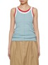 Main View - Click To Enlarge - BEAUTIFUL PEOPLE - X Robert P. Miller Flip Cotton Tank Top