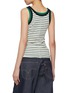 Back View - Click To Enlarge - BEAUTIFUL PEOPLE - X Robert P. Miller  Flip Cotton Tank Top