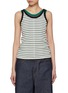 Main View - Click To Enlarge - BEAUTIFUL PEOPLE - X Robert P. Miller  Flip Cotton Tank Top
