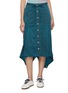 Main View - Click To Enlarge - BEAUTIFUL PEOPLE - Double End Flared Medium Wash Denim Skirt
