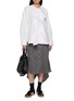 Figure View - Click To Enlarge - BEAUTIFUL PEOPLE - Double End Ruffle Cotton Shirt