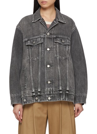 Main View - Click To Enlarge - BEAUTIFUL PEOPLE - Double-End Selvedge Denim Jacket