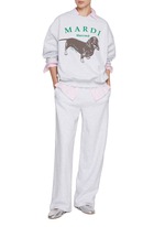 ●Mardi Mercredi●SWEATSHIRT + PANTS 上下 SET UP_CODY01 MARDI MERCREDI | Graphic Cotton Sweatshirt | Women | Lane