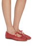 Figure View - Click To Enlarge - SAM EDELMAN - Marcie Woven Faux Leather Ballet Flat