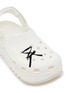 Detail View - Click To Enlarge - CROCS - Silver Heart Lace Jibbitz™ Charm