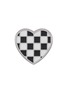 Main View - Click To Enlarge - CROCS - Checkerboard Heart Jibbitz Charm