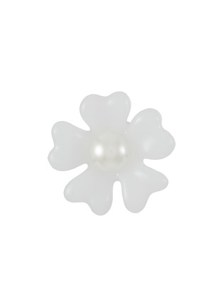 Main View - Click To Enlarge - CROCS - Tiny Matte Pearl Floral Jibbitz Charm
