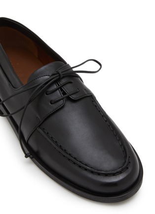 Detail View - Click To Enlarge - MARSÈLL - Mocasso Leather Derby Shoes