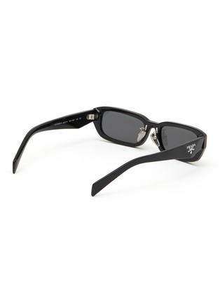 Figure View - Click To Enlarge - PRADA - Acetate Rectangle Sunglasses