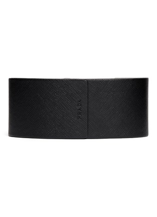 Detail View - Click To Enlarge - PRADA - Acetate Pillow Sunglasses