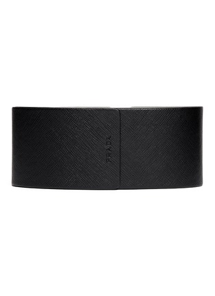 Detail View - Click To Enlarge - PRADA - Acetate Pillow Sunglasses
