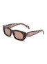 Main View - Click To Enlarge - PRADA - Acetate Pillow Sunglasses