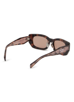 Figure View - Click To Enlarge - PRADA - Acetate Pillow Sunglasses