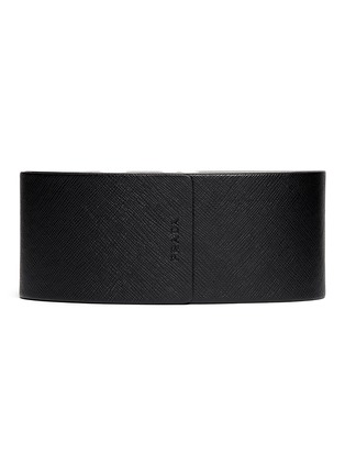Detail View - Click To Enlarge - PRADA - Acetate Pillow Sunglasses