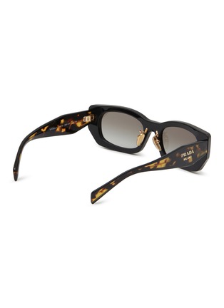 Figure View - Click To Enlarge - PRADA - Acetate Pillow Sunglasses