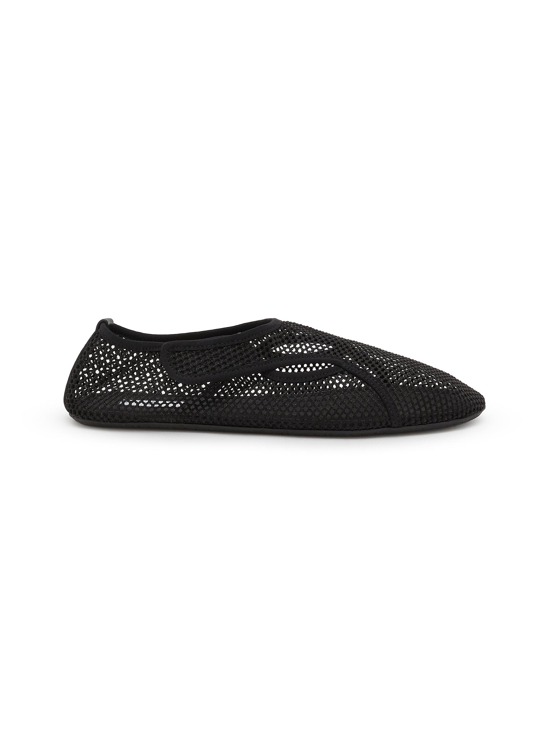 ALAÏA | Fishnet Ballerina Flats | Women | Lane Crawford