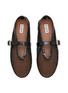 Detail View - Click To Enlarge - ALAÏA - La Ballerine Patent Mesh Mary Jane Flats