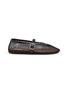 Main View - Click To Enlarge - ALAÏA - La Ballerine Patent Mesh Mary Jane Flats