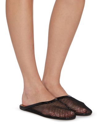 Figure View - Click To Enlarge - ALAÏA - Mesh Mules