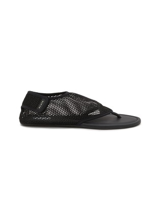 Main View - Click To Enlarge - ALAÏA - Fishnet Thong Sandals