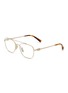 Main View - Click To Enlarge - MIU MIU - Miu Regard Metal Square Optical Glasses