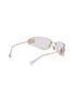Figure View - Click To Enlarge - MIU MIU - Metal Rectangle Sunglasses