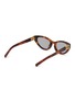 Figure View - Click To Enlarge - MIU MIU - Signature Metal Butterfly Acetate Cat Eye Sunglasses