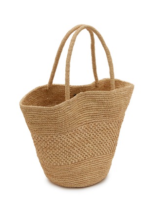 Figure View - Click To Enlarge - THE ROW - Emile Raffia Shopper Bag