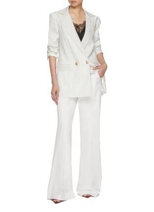 Figure View - Click To Enlarge - ALICE & OLIVIA - Dylan Wide Leg Pants