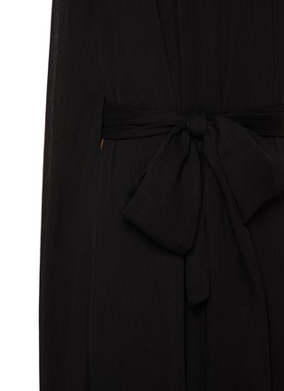  - ALICE & OLIVIA - Jovie Gathered Ruffle High Low Dress